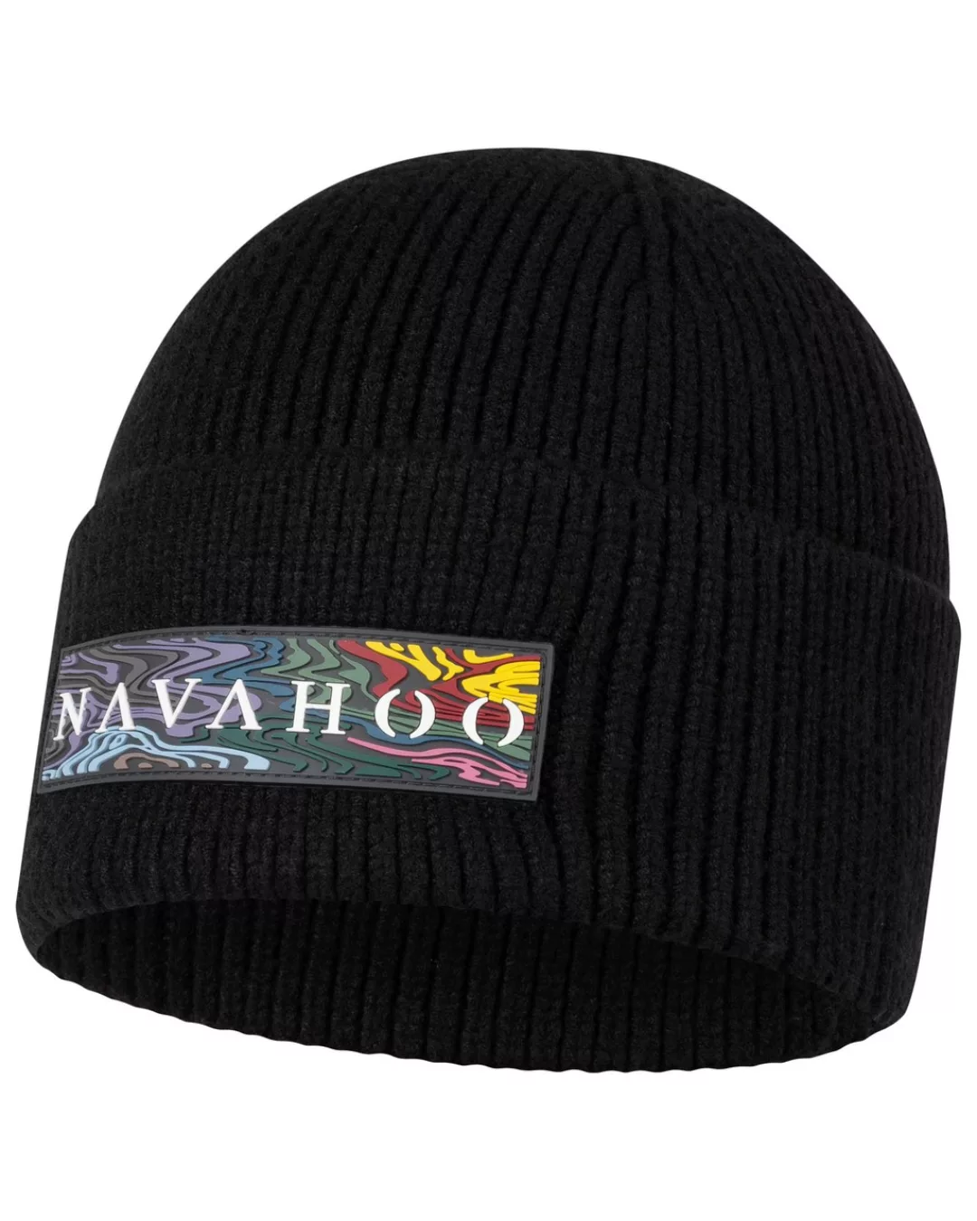 Navahoo Strickmütze "Keksmagie 14", Stylische Mütze mit großem Logodruck günstig online kaufen