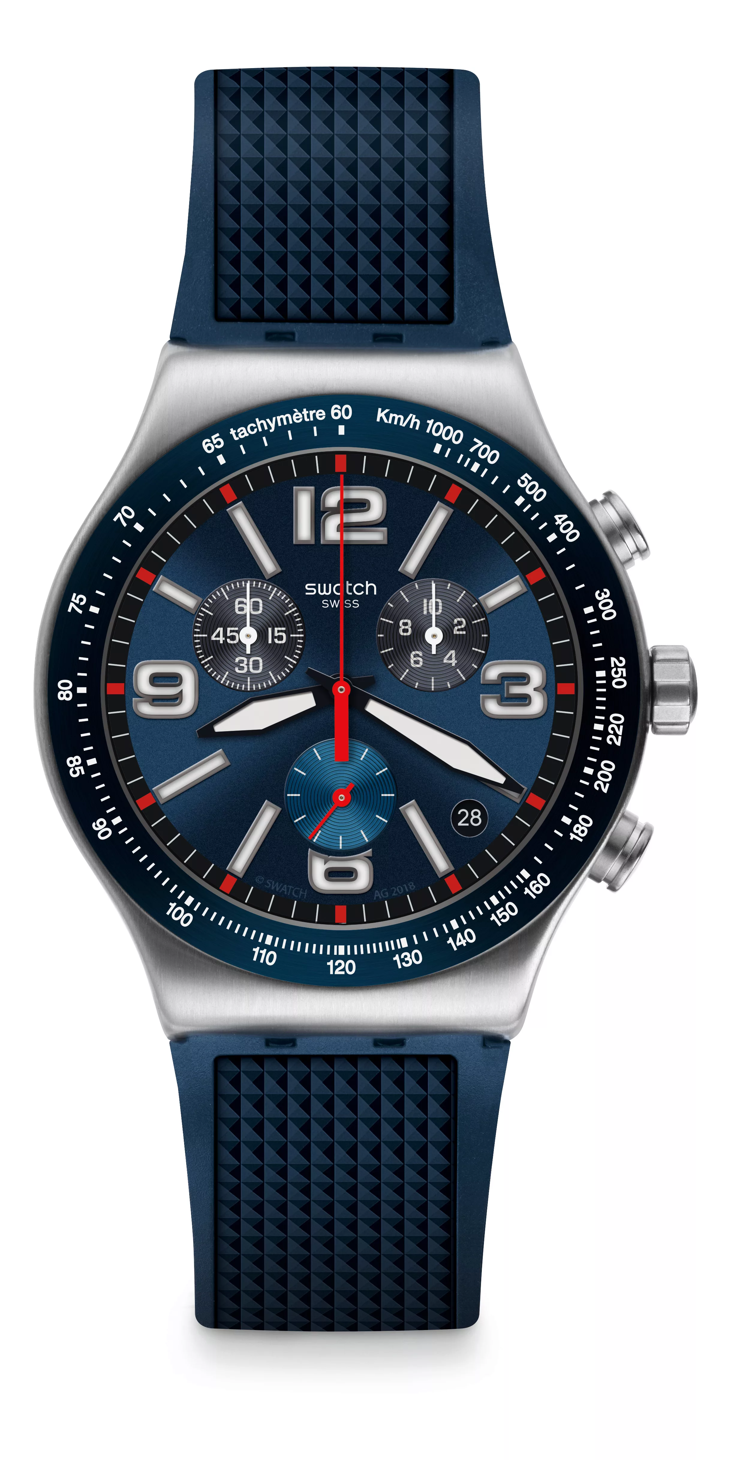 Swatch BLUE GRID YVS454 Herrenchronograph günstig online kaufen