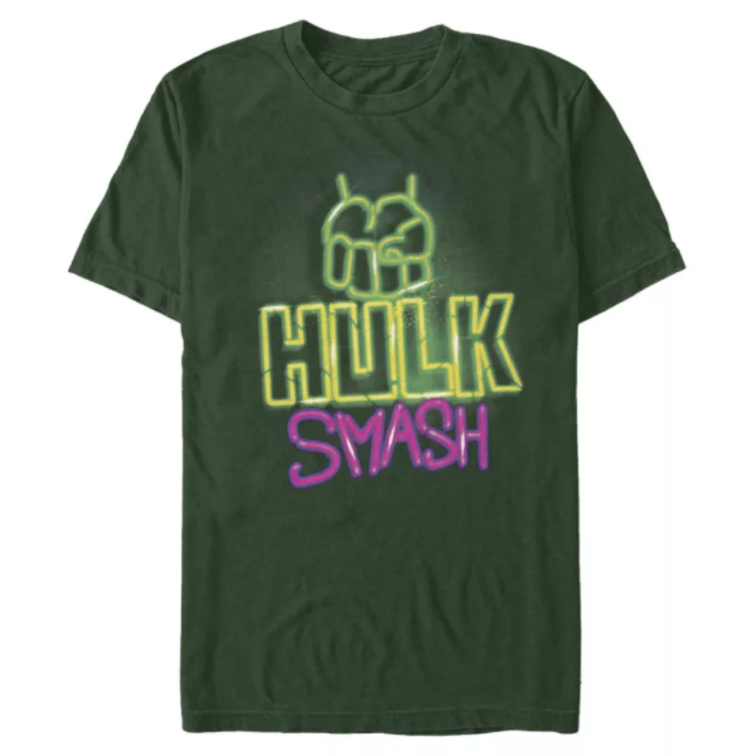 Marvel - Avengers - Hulk Neon Smash - Männer T-Shirt günstig online kaufen