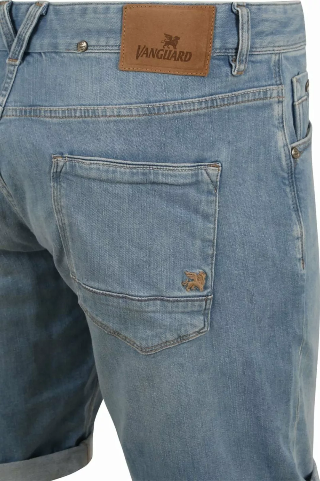 Vanguard V7 Rider Denim Short Hellblau - Größe 35 günstig online kaufen