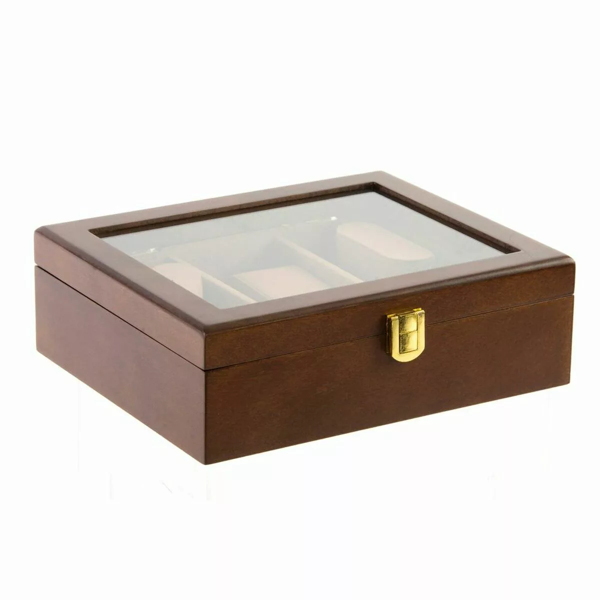 Box-schmuckkästchen Dkd Home Decor Samt Kristall Holz Mdf (21 X 18 X 8 Cm) günstig online kaufen