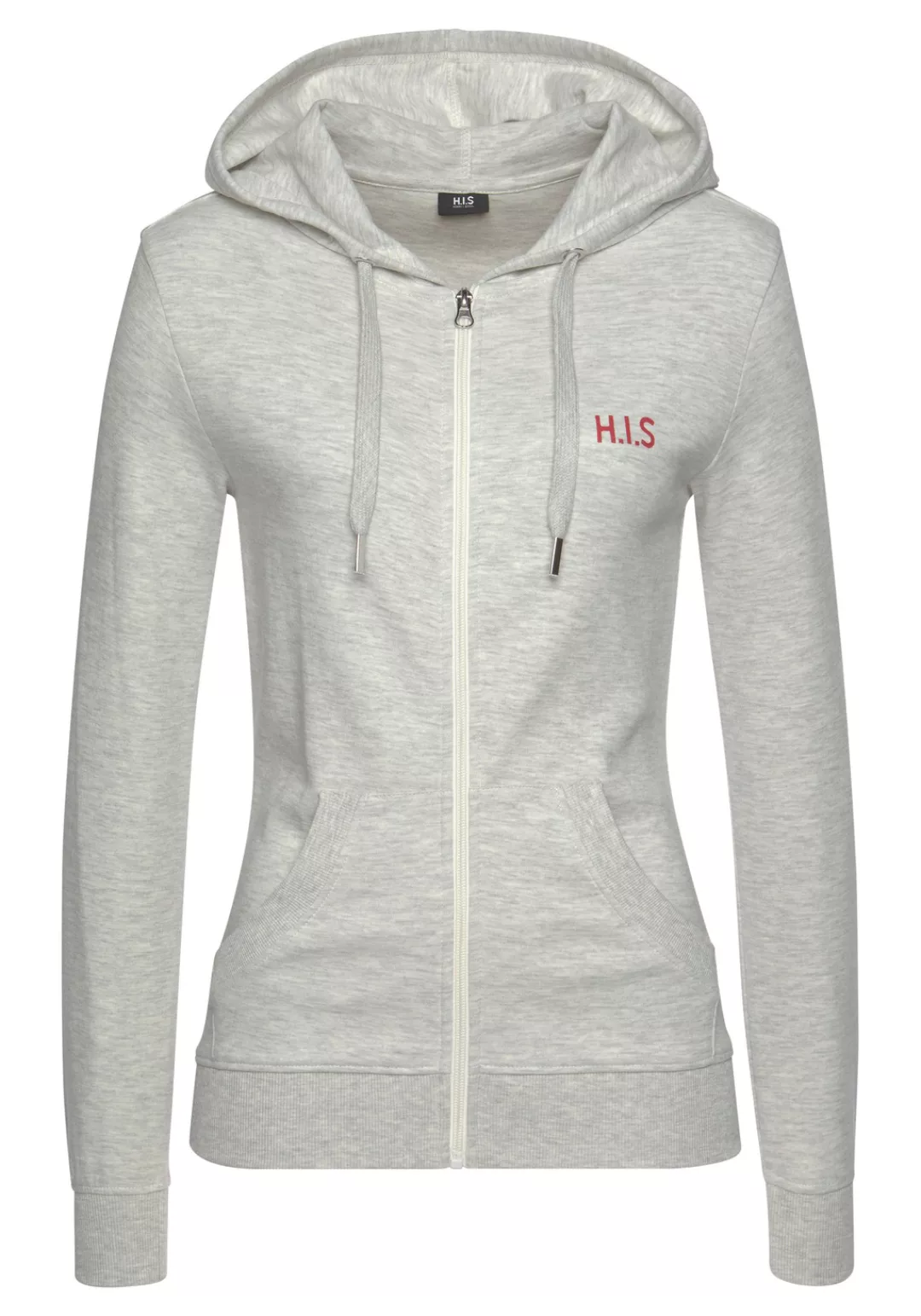 H.I.S Kapuzensweatjacke "-Loungejacke", mit Kapuze und seitlichen Taschen, günstig online kaufen