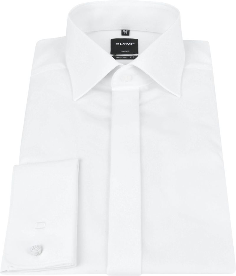 OLYMP Luxor Smokinghemd Weiss - Größe 39 günstig online kaufen