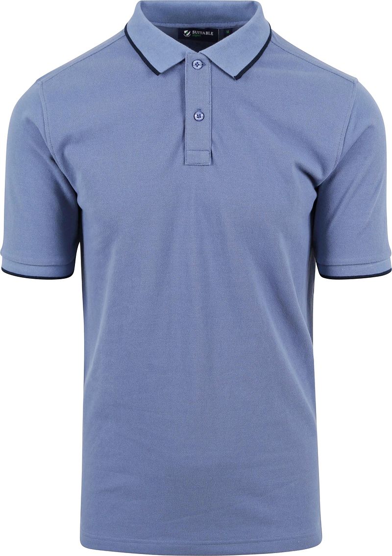 Suitable Respect Poloshirt Tip Ferry Blau - Größe XL günstig online kaufen