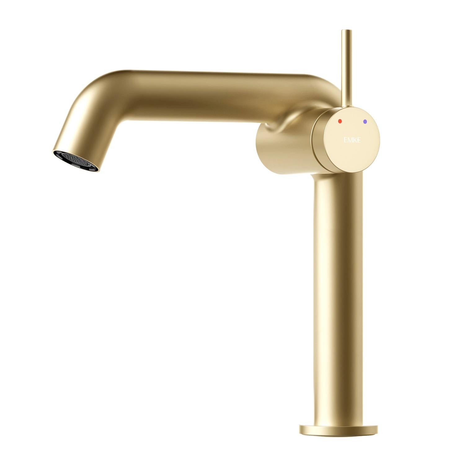 Emke Wasserhahn Bad 222 x 200 x 76 mm Champagnergold Wasserhahn Waschtischa günstig online kaufen