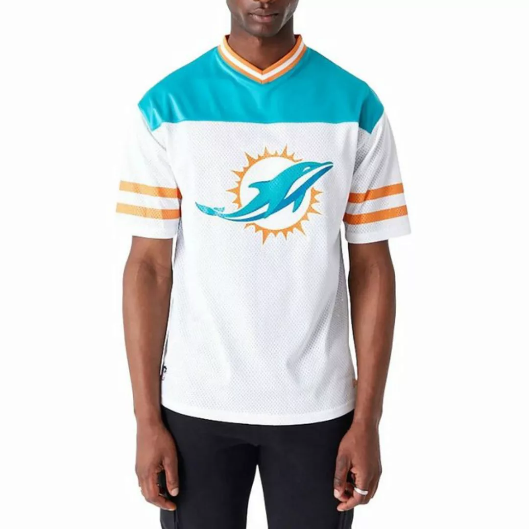 New Era T-Shirt T-Shirt New Era NFL Miami Dolphins WRDMR, G L, F wht/aqua günstig online kaufen