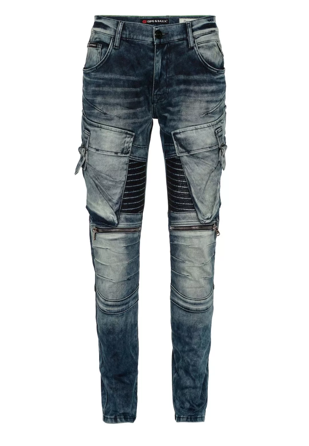 Cipo & Baxx Cargojeans "Jeans", im Used-Look, CD-523 günstig online kaufen