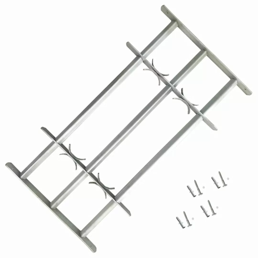 Fenstergitter Verstellbar Mit 3 Querstäben 500-650 Mm günstig online kaufen