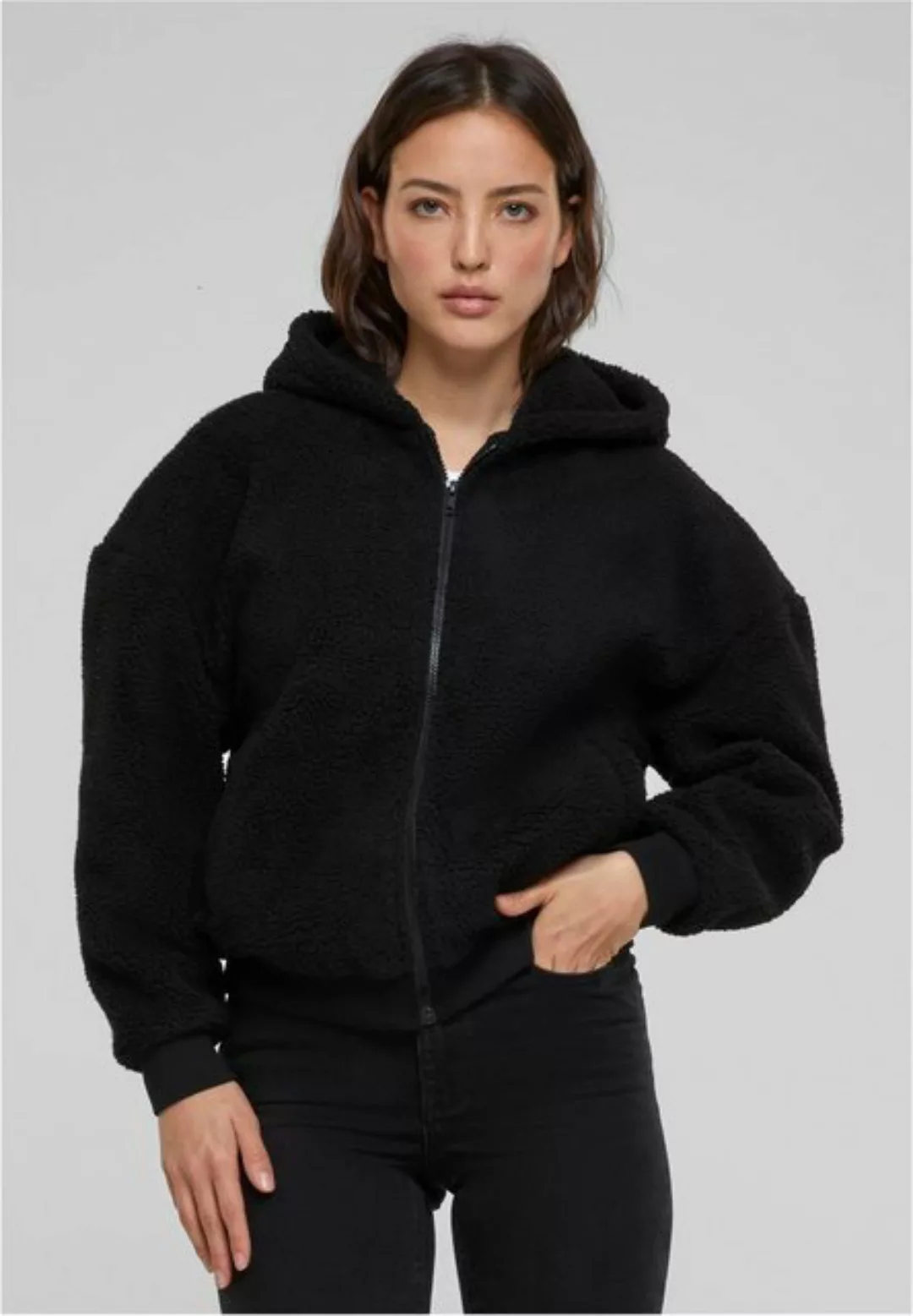 URBAN CLASSICS Kapuzenpullover Ladies Oversized Sherpa Zip Hoody günstig online kaufen