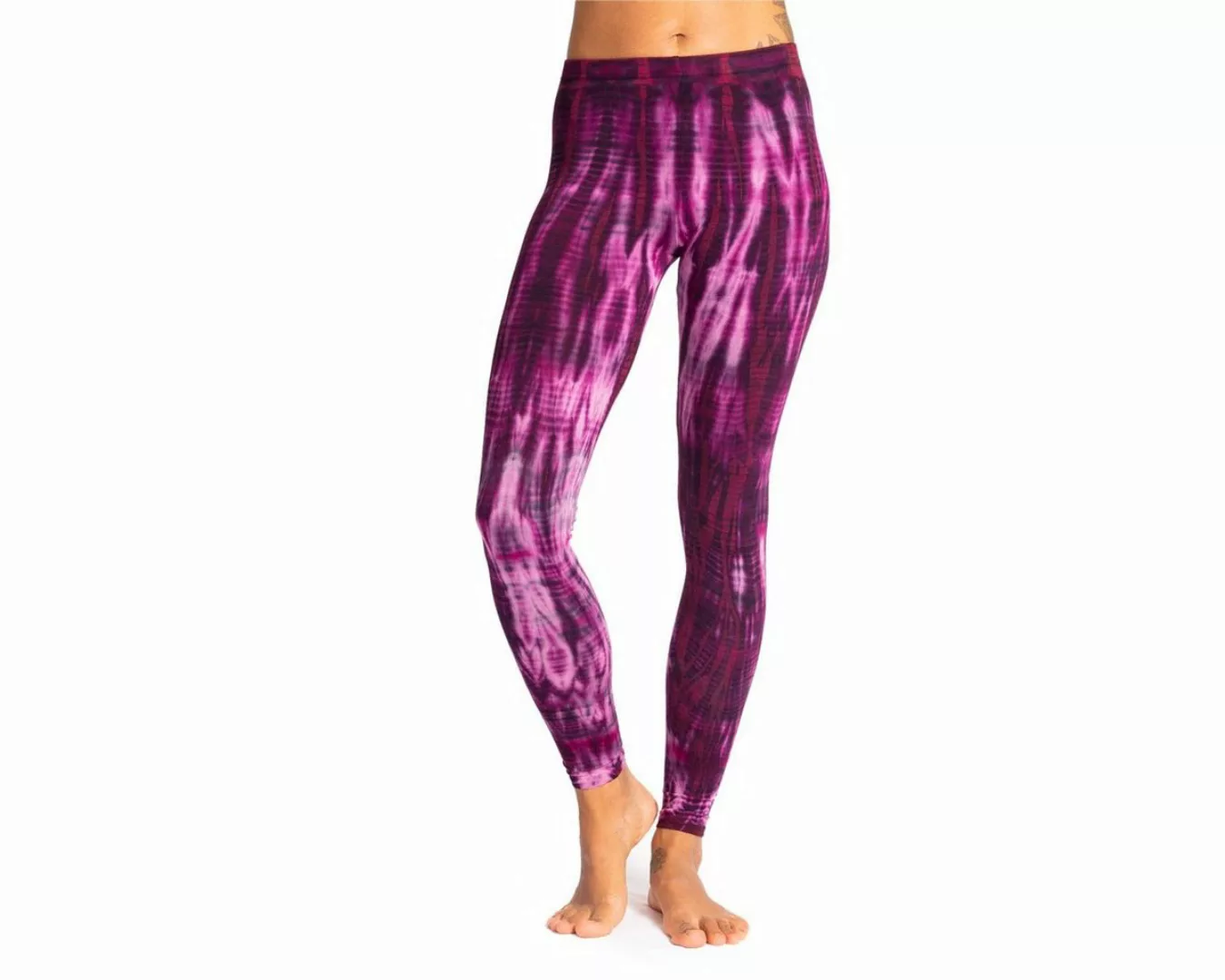 PANASIAM Leggings handgefärbte Unikat Batik Leggings aus natürlicher Viskos günstig online kaufen