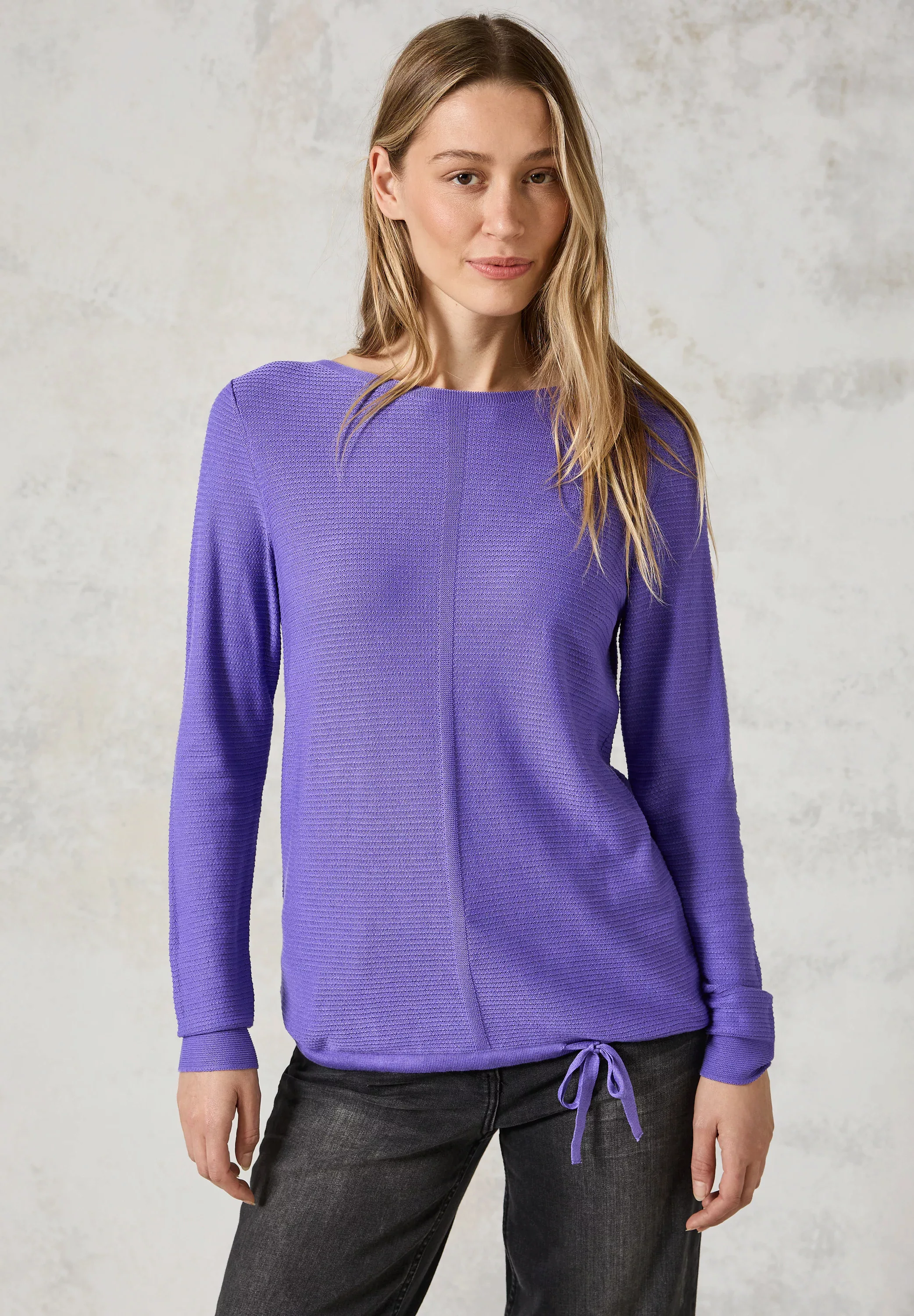 Cecil Strickpullover, mit Strick-Detail günstig online kaufen