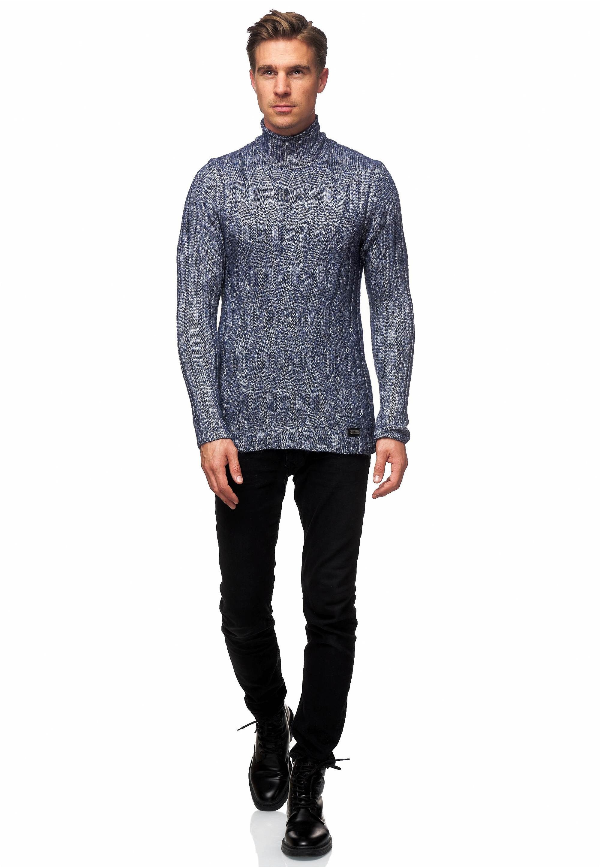 Rusty Neal Strickpullover, mit wärmendem Stehkragen günstig online kaufen