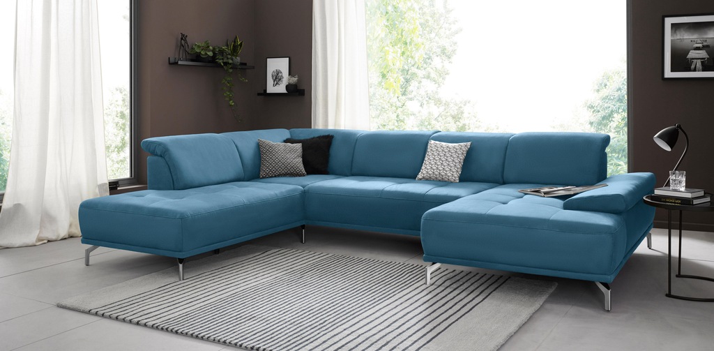 Places of Style Wohnlandschaft "Caluna", Inkl.Sitztiefenverstellung, wahlwe günstig online kaufen