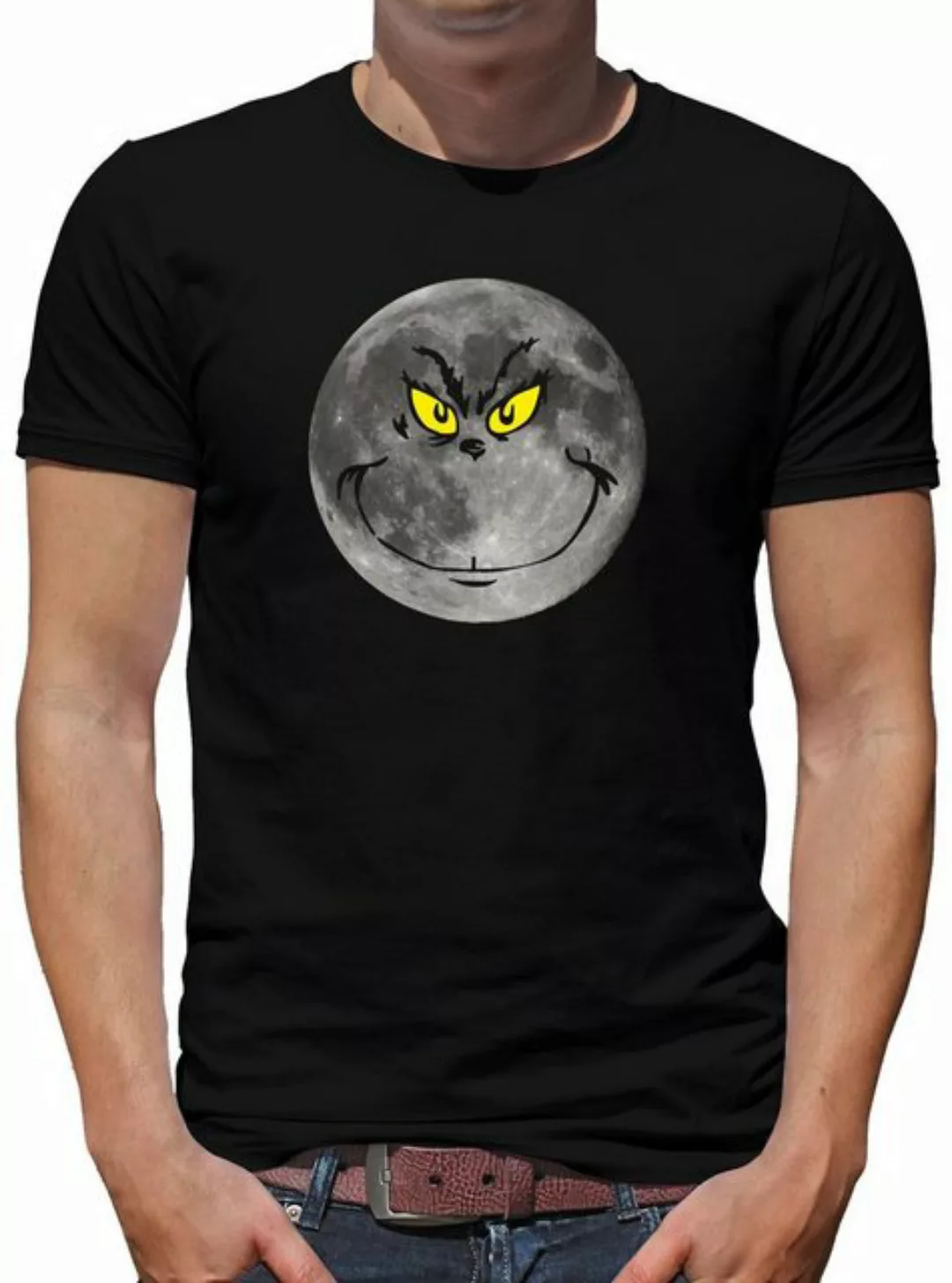 TShirt-People Print-Shirt Shadow Grinch T-Shirt Herren günstig online kaufen