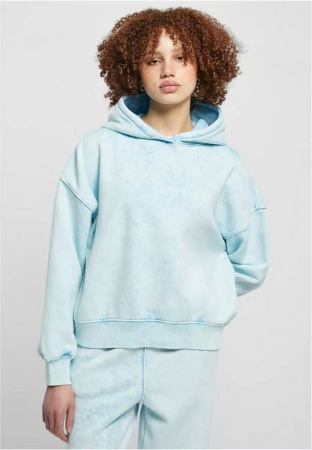 URBAN CLASSICS Kapuzenpullover Damen Ladies Stone Washed Hoody (1-tlg) günstig online kaufen