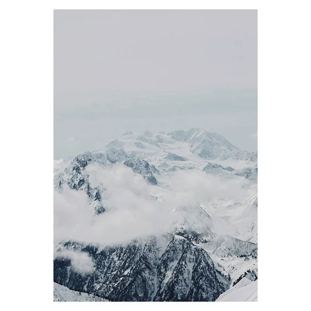 Komar Poster Mountains Clouds Berge B/L: ca. 50x70 cm günstig online kaufen