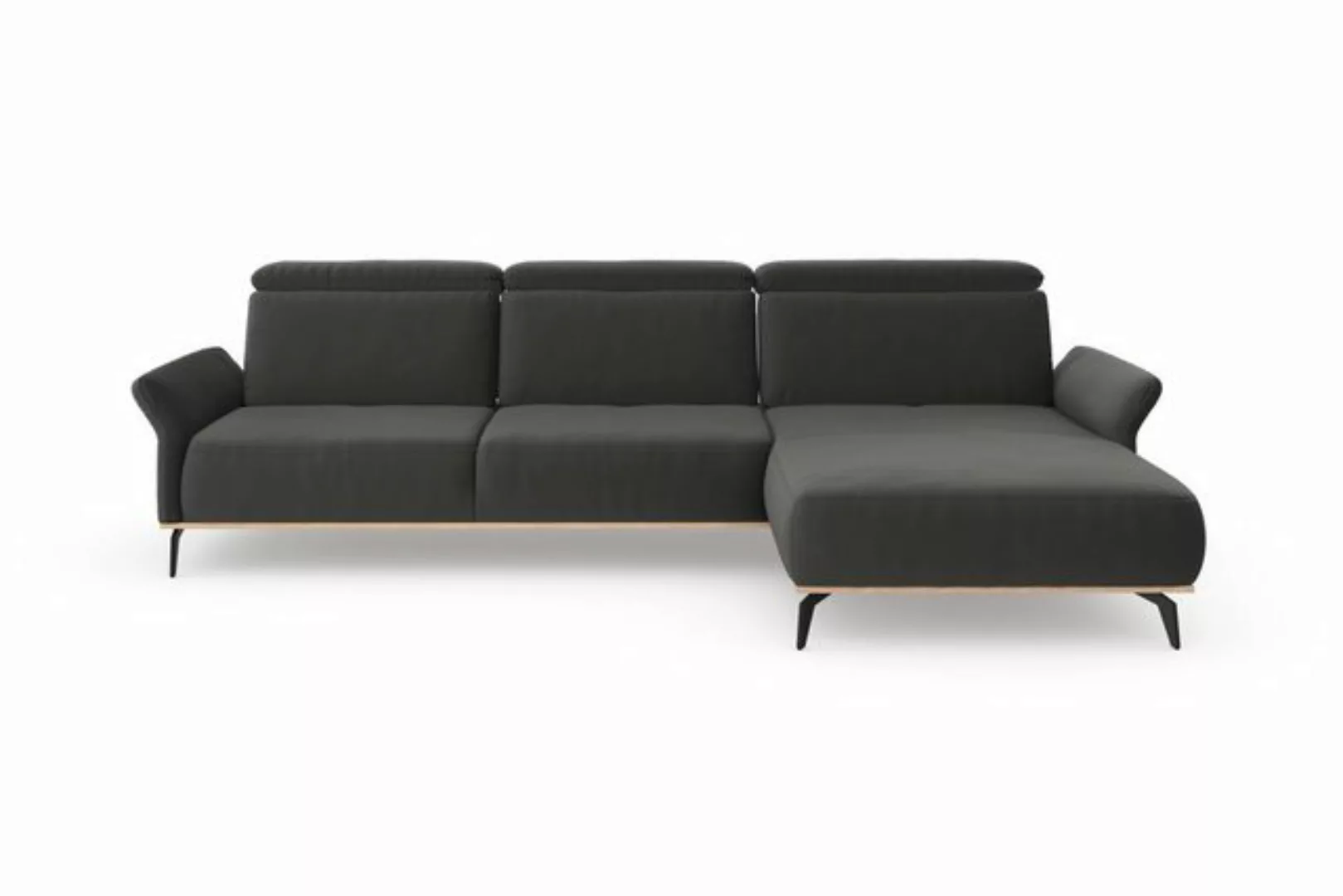 Places of Style Ecksofa Fjord L-Form, massiv, wahlweise mit Armlehnfunktion günstig online kaufen