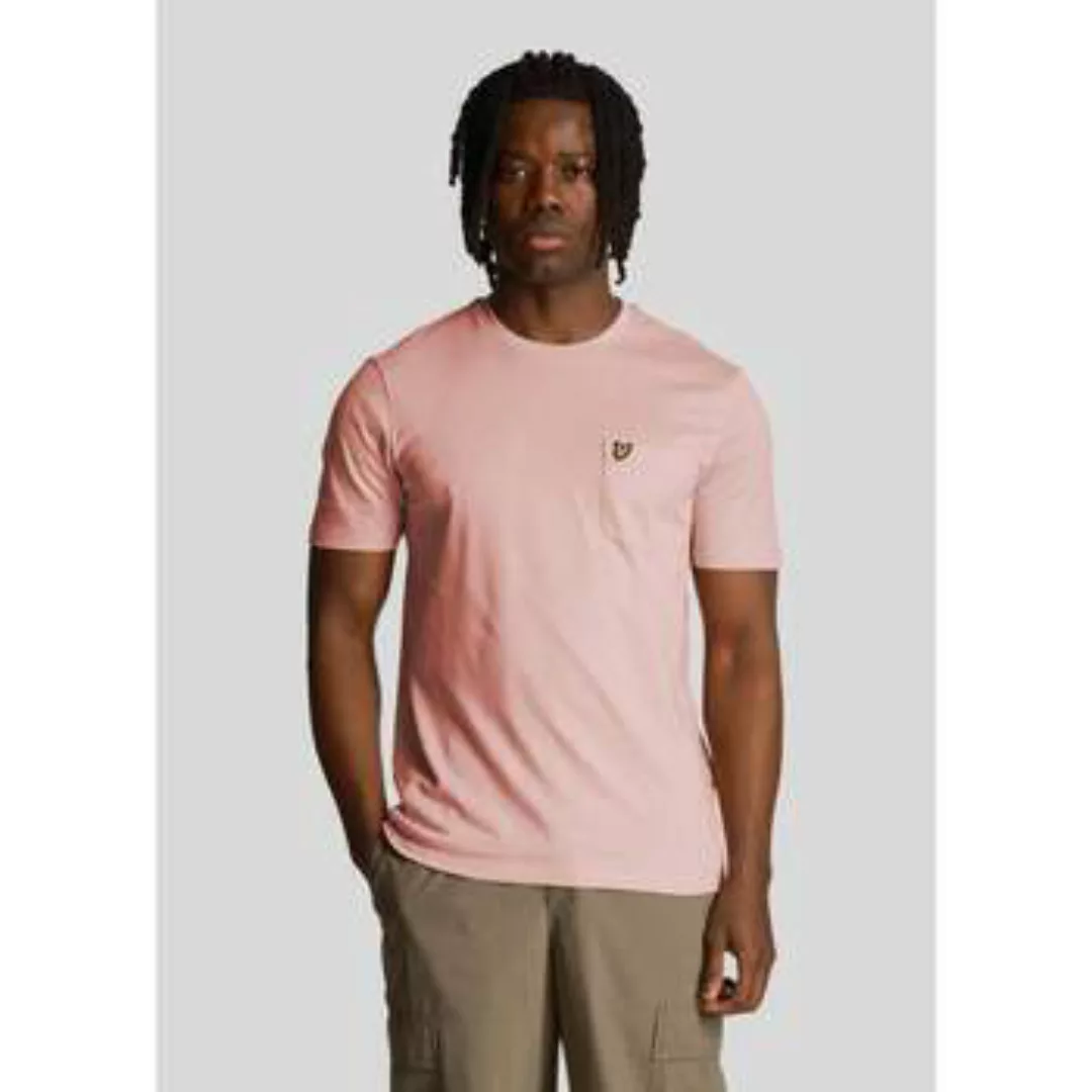 Lyle & Scott  T-Shirts & Poloshirts Pocket t-shirt - palm pink günstig online kaufen