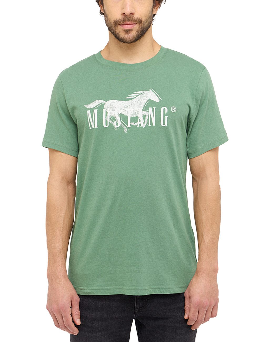 MUSTANG Kurzarmshirt "Herren Style Austin" günstig online kaufen