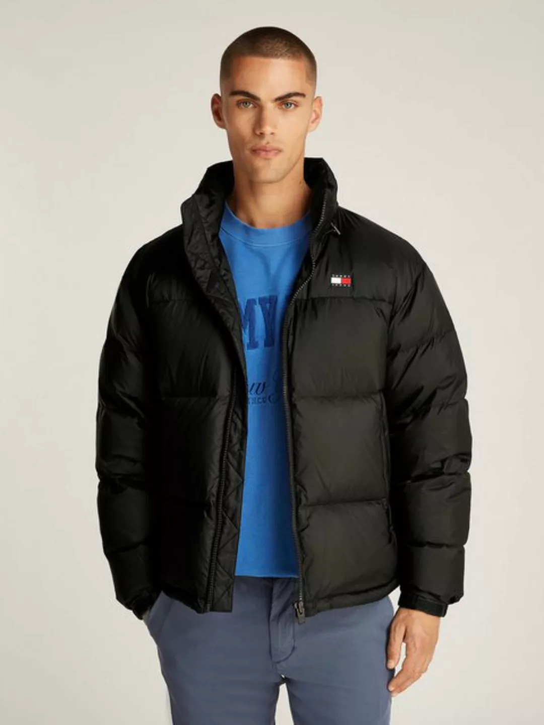 Tommy Jeans Steppjacke TJM ALASKA PCKBLE HD PUFFER EXT mit Logostickerei günstig online kaufen