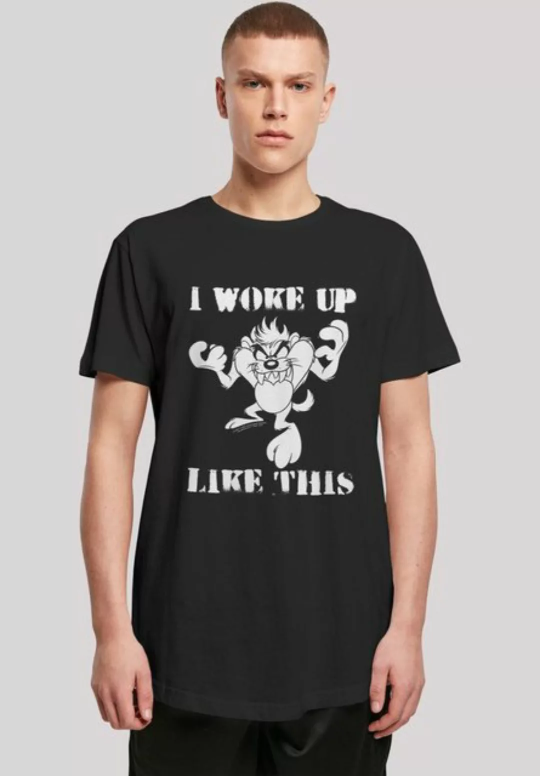 F4NT4STIC T-Shirt Looney Tunes Taz I Woke Up Like This Print günstig online kaufen