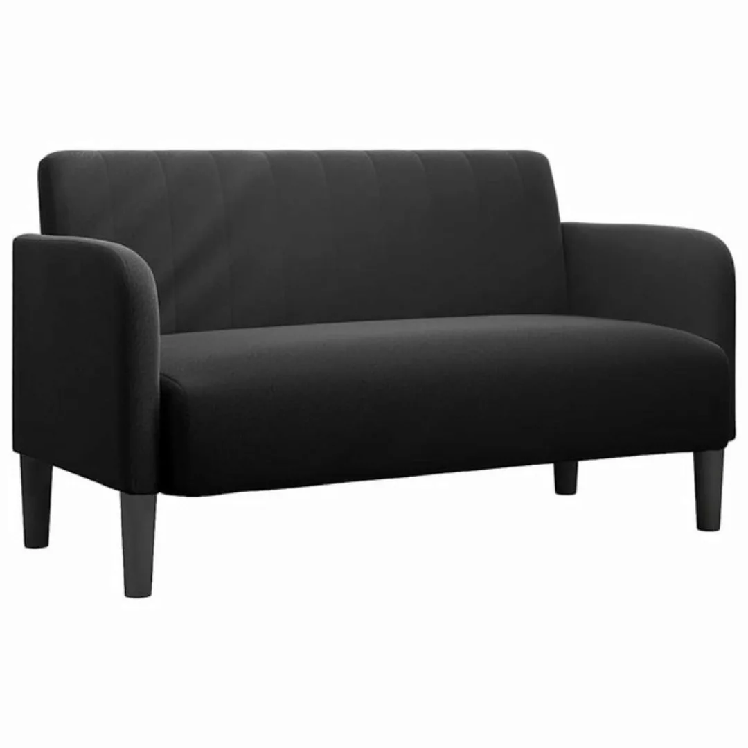 vidaXL Sofa Zweisitzer-Sofa Schwarz 109 cm Samt günstig online kaufen