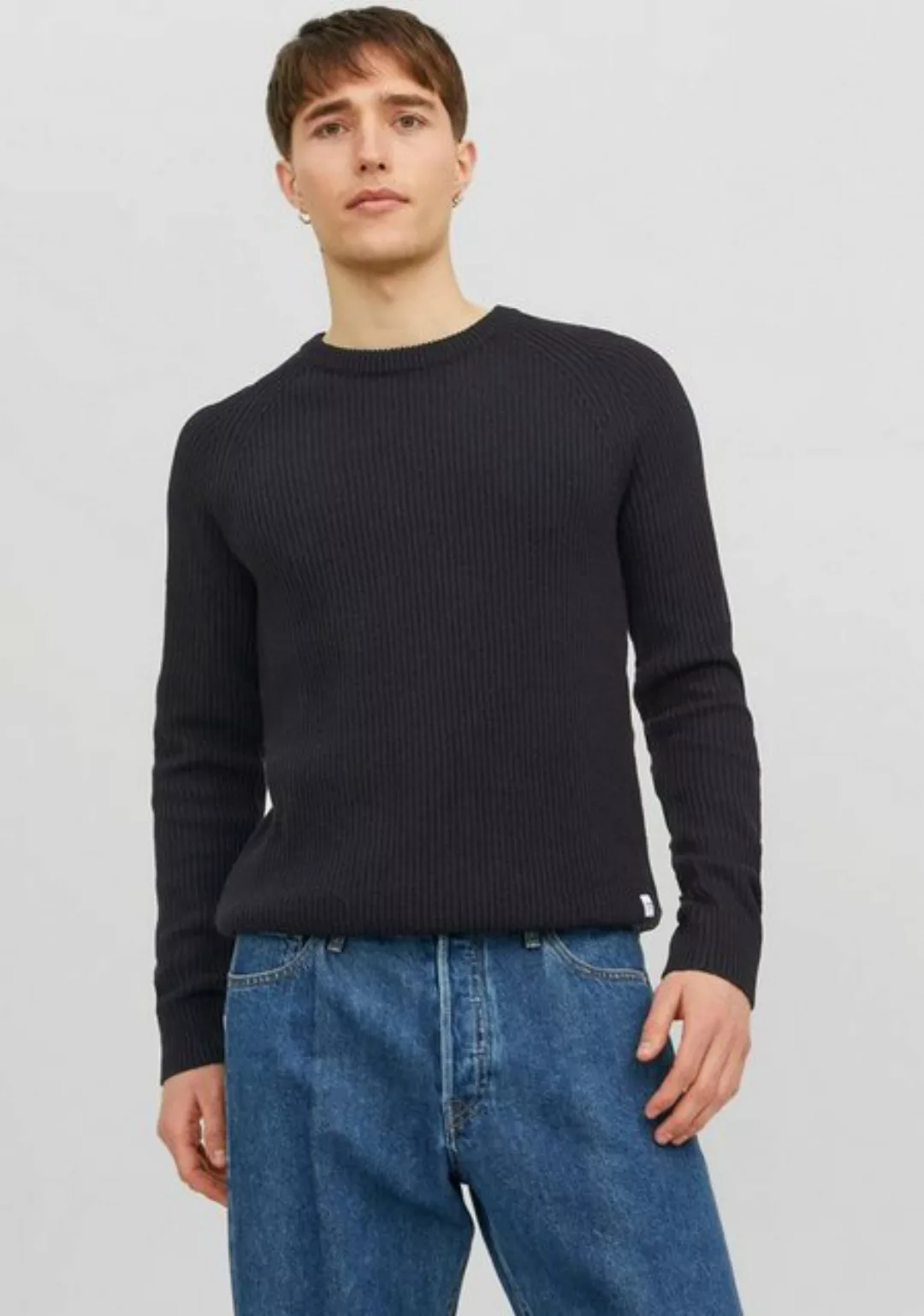 Jack & Jones Rundhalspullover günstig online kaufen