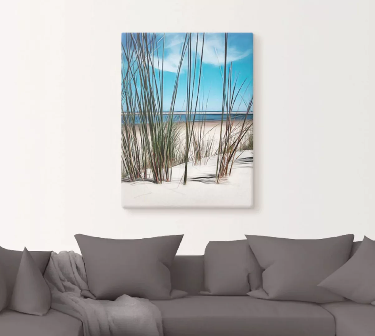 Artland Wandbild »Spiekeroog«, Strand, (1 St.), als Leinwandbild, Poster in günstig online kaufen