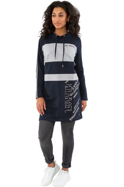 Gio Milano Sweatkleid G29-5100, Gio Milano Kleid Fashion Trend Druck auf Un günstig online kaufen