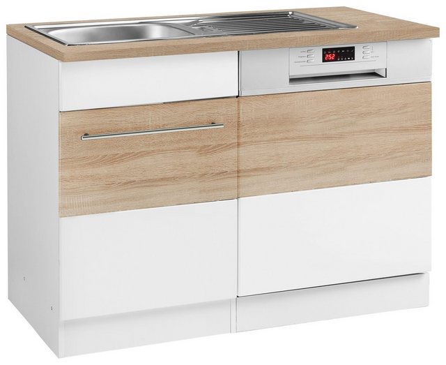 KOCHSTATION Spülenschrank "KS-Trient", 110 cm breit, inkl. Tür/Socke für Ei günstig online kaufen