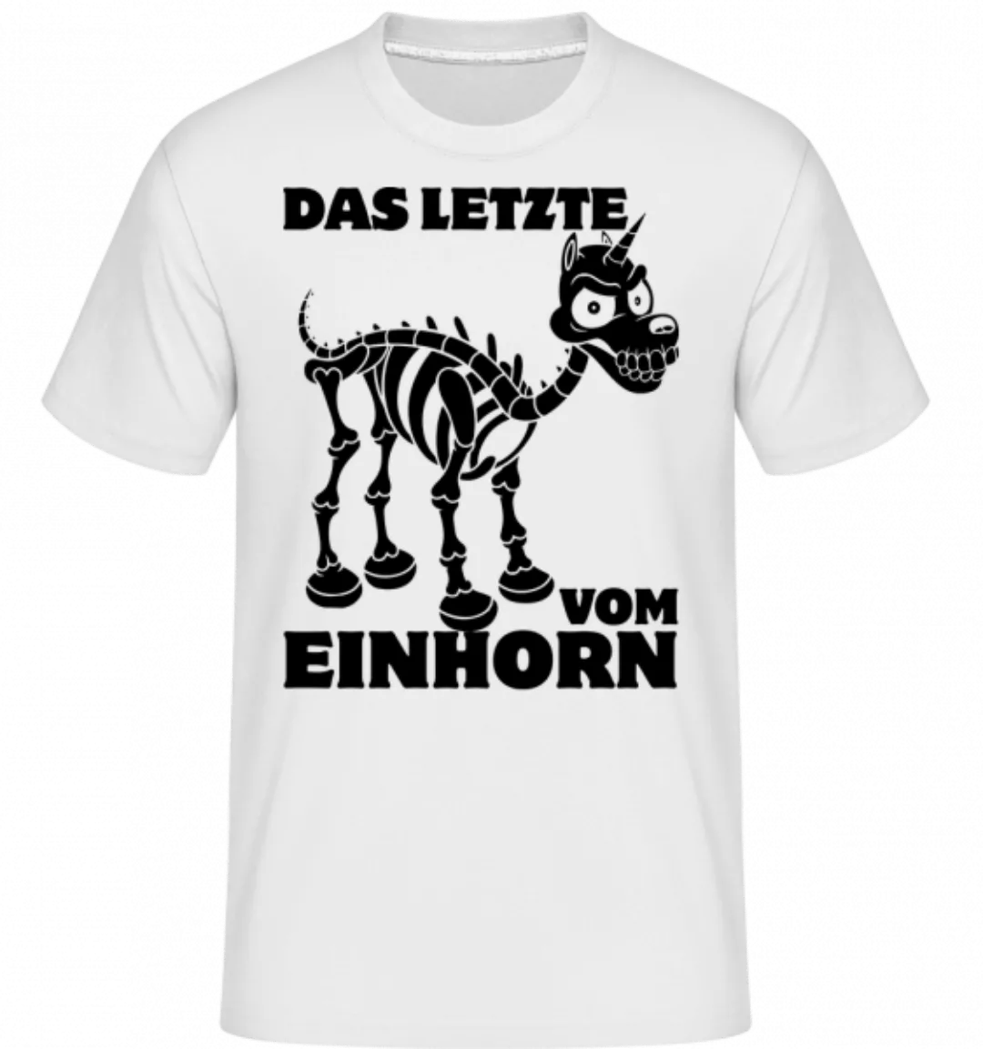 Das Letzte Vom Einhorn · Shirtinator Männer T-Shirt günstig online kaufen