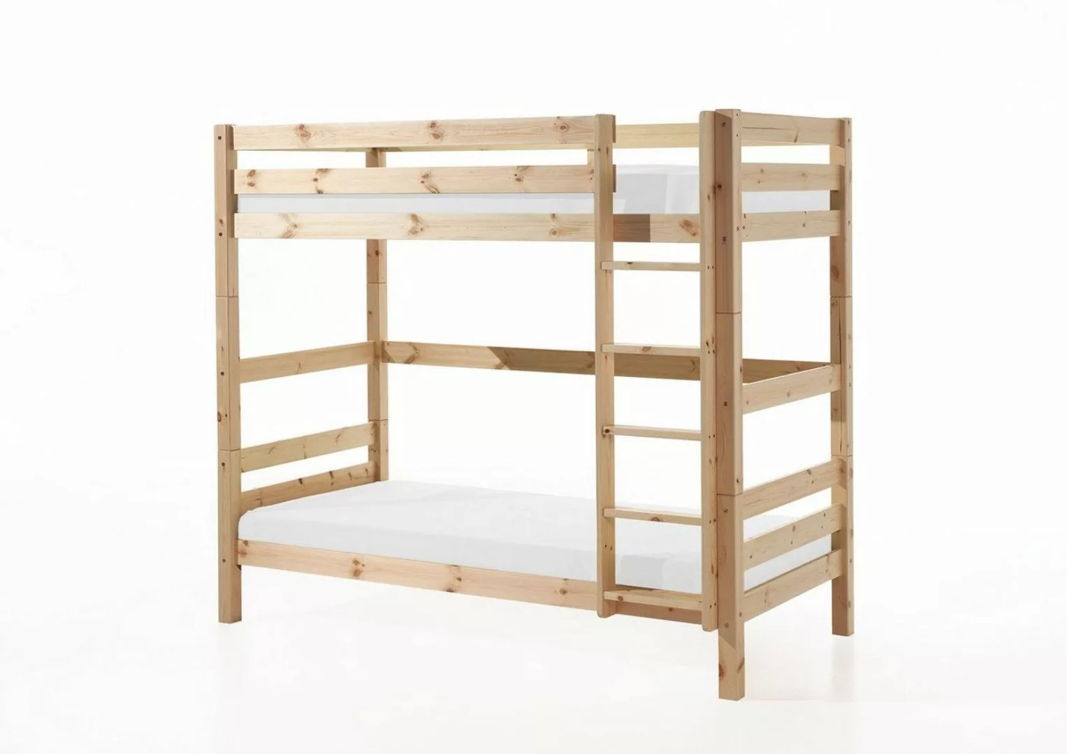 Natur24 Kinderbett Etagenbett Pino Kiefer massiv 90x200cm günstig online kaufen