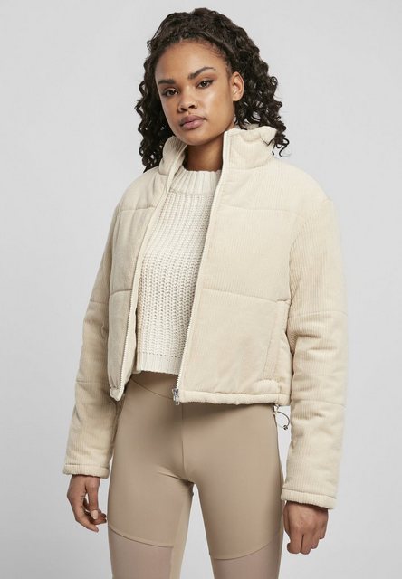 URBAN CLASSICS Winterjacke Damen Ladies Corduroy Puffer Jacket (1-St) günstig online kaufen