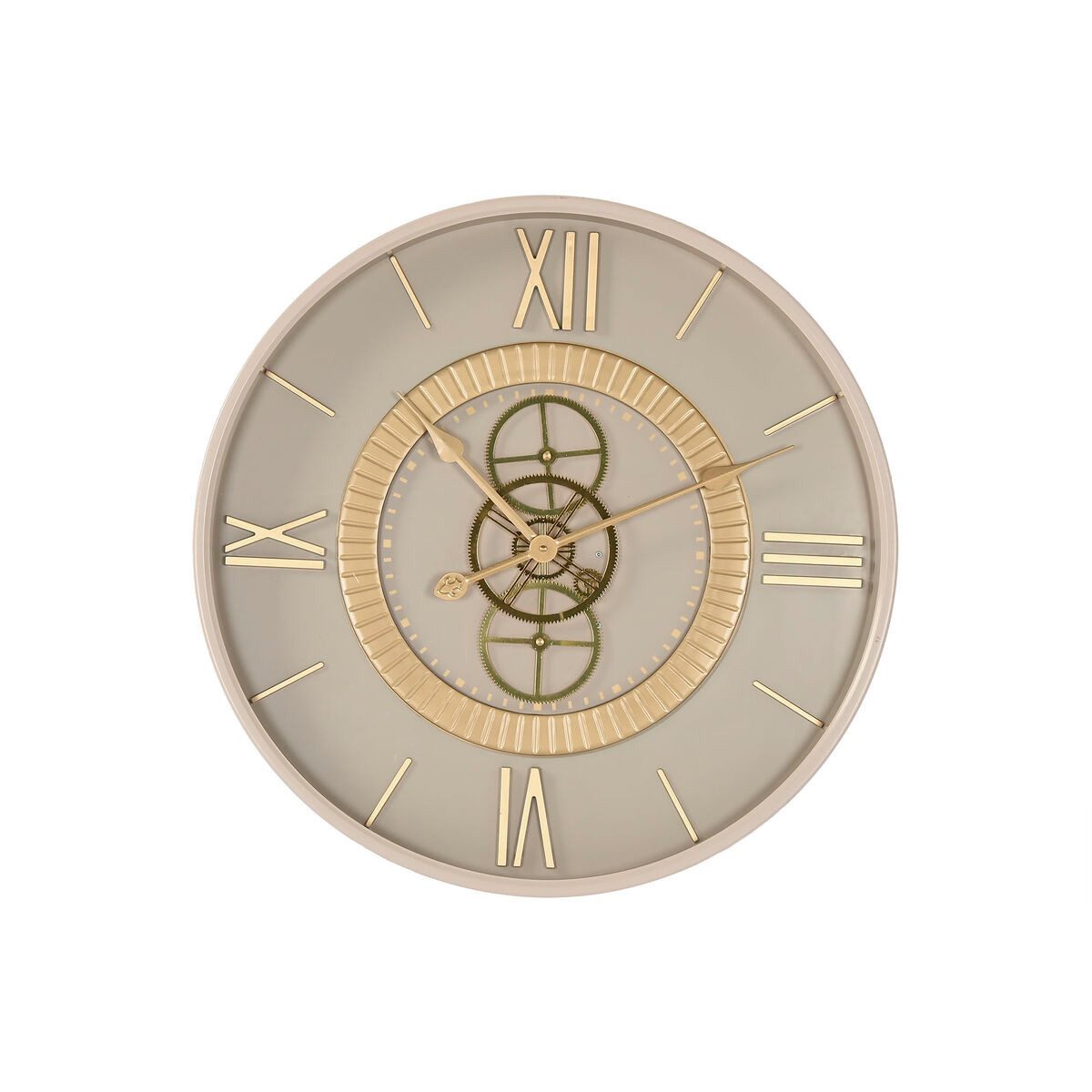 Bigbuy Uhr Wanduhr SanLov Weiß Beige günstig online kaufen