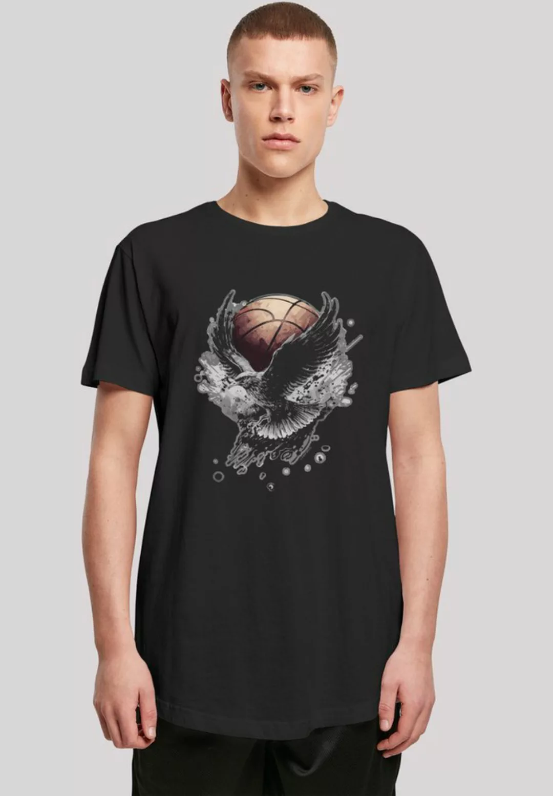 F4NT4STIC T-Shirt Basketball Adler Print günstig online kaufen