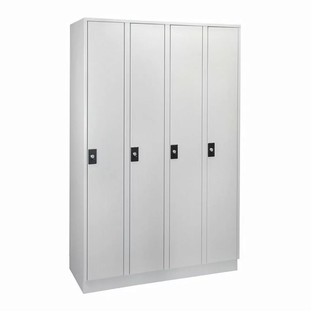 WOLF Garderobenschrank Breite: 1200 mm x Tiefe: 500 mm x Höhe: 1800 mm lich günstig online kaufen