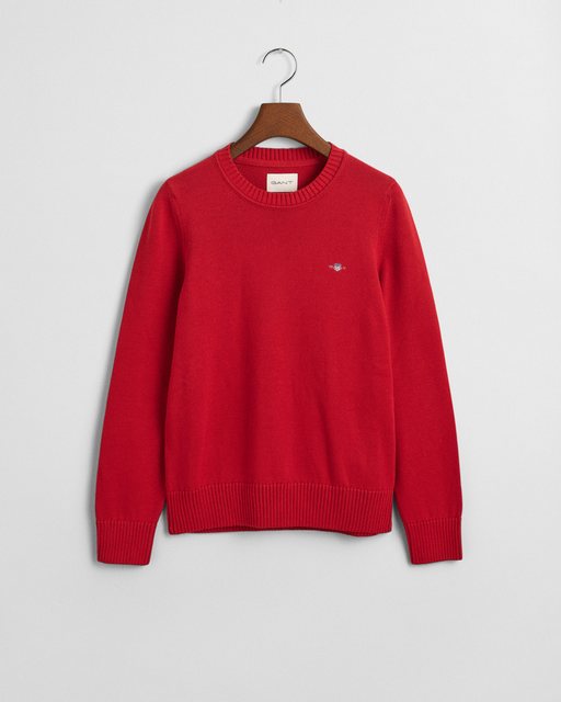 Gant Strickpullover CLASSIC COTTON C-NECK günstig online kaufen