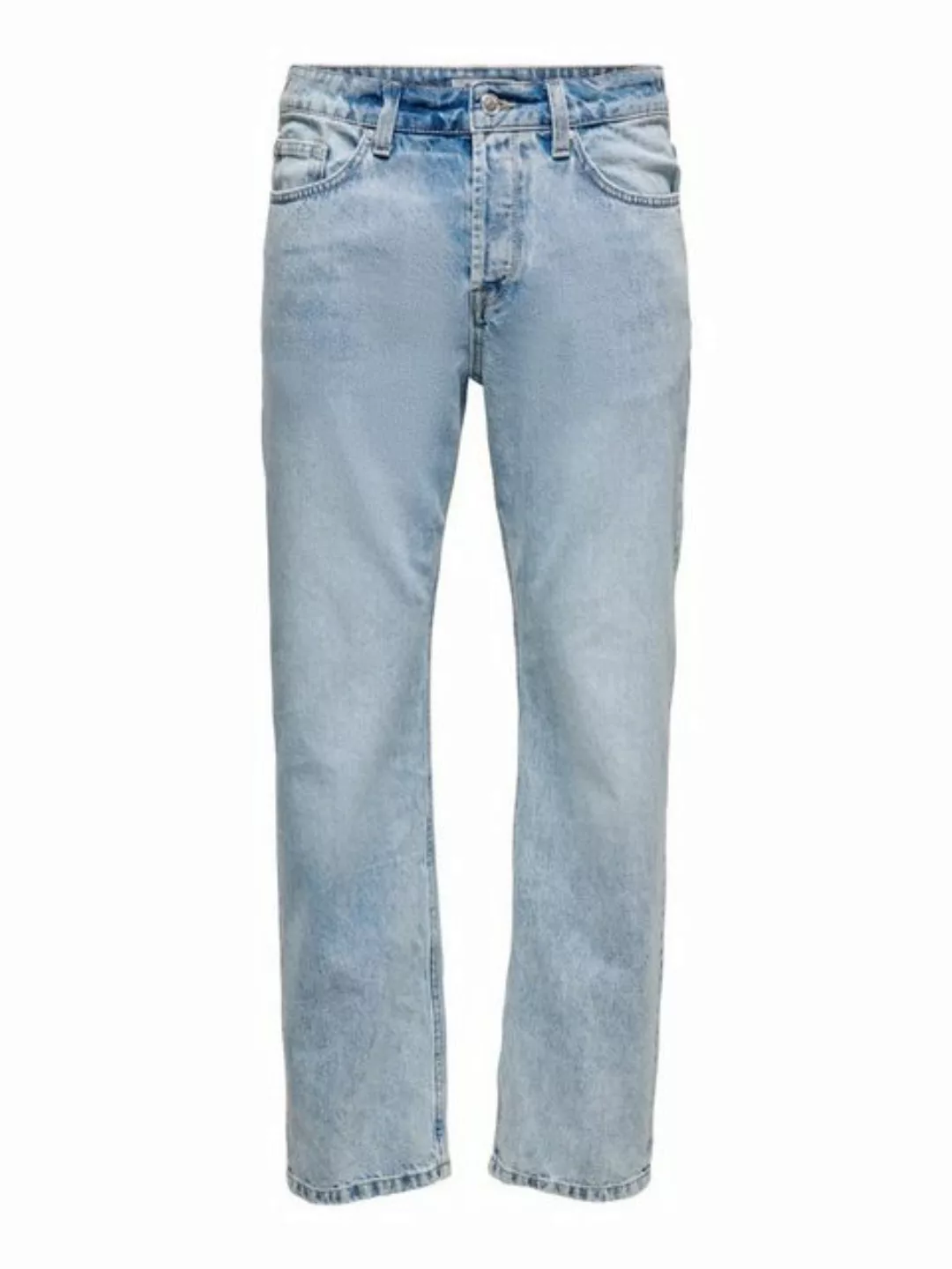 ONLY & SONS Regular-fit-Jeans Loose Fit Jeans Straight Leg Denim Pants ONSE günstig online kaufen