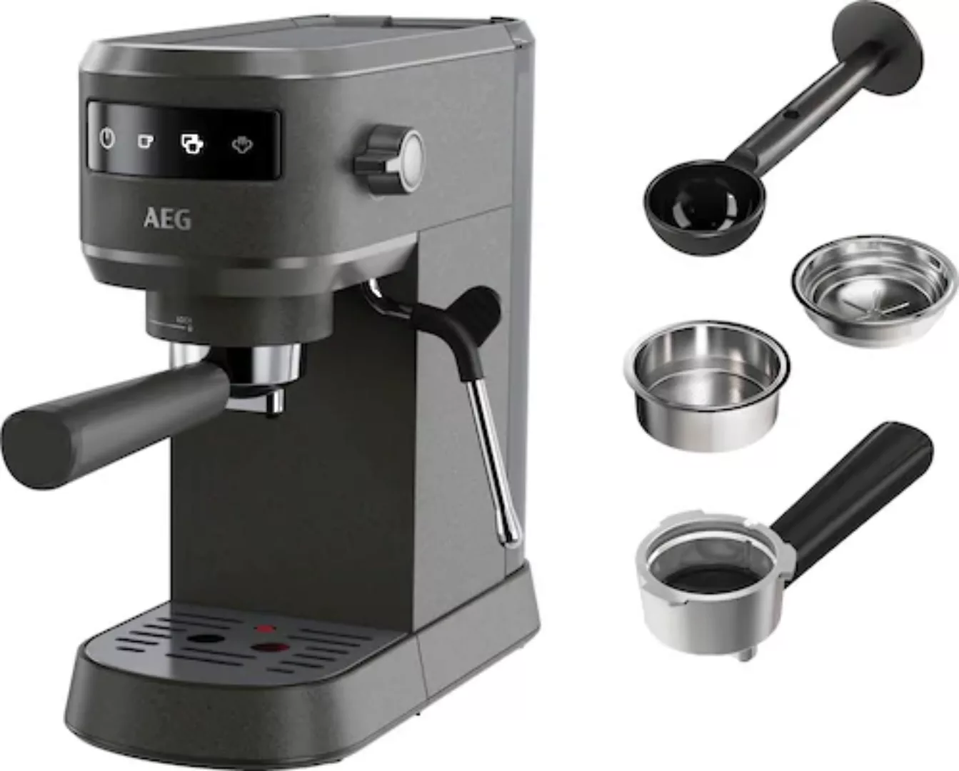 AEG Siebträgermaschine »Gourmet 6 EC6-1-6BST«, Korbfilter günstig online kaufen