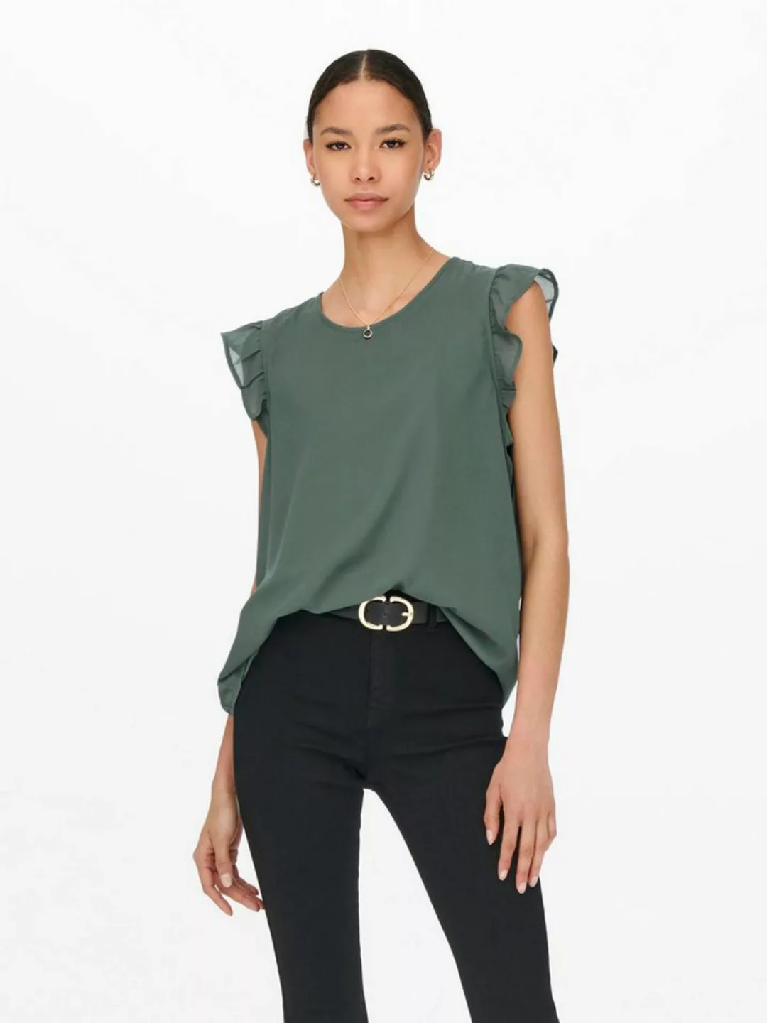 ONLY Shirtbluse ONLANN STAR S/L FRILL TOP NOOS PTM günstig online kaufen