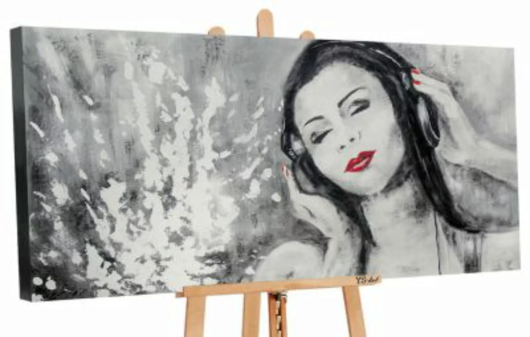 YS-Art™ "Gemälde Acryl ""Melodie des Glücks"" handgemalt auf Leinwand 120x6 günstig online kaufen