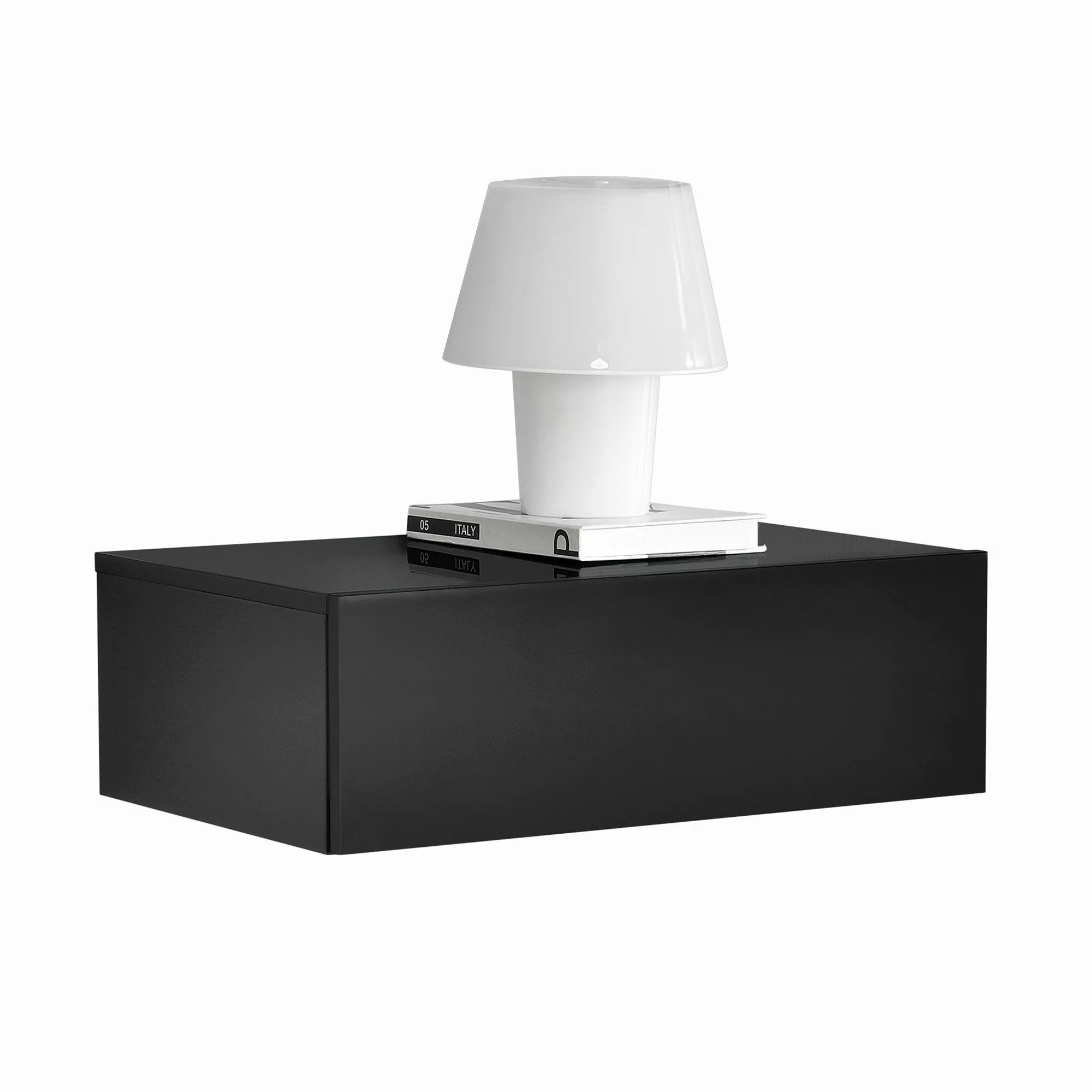 en.casa Nachtschrank »Oslo« Wandboard mit Schublade günstig online kaufen