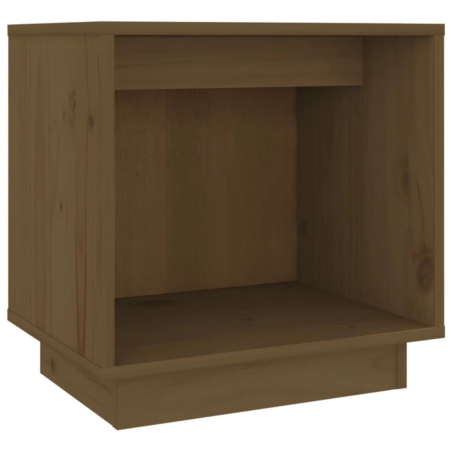 vidaXL Nachttisch Honigbraun 40x30x40 cm Massivholz Kiefer Modell 1 günstig online kaufen