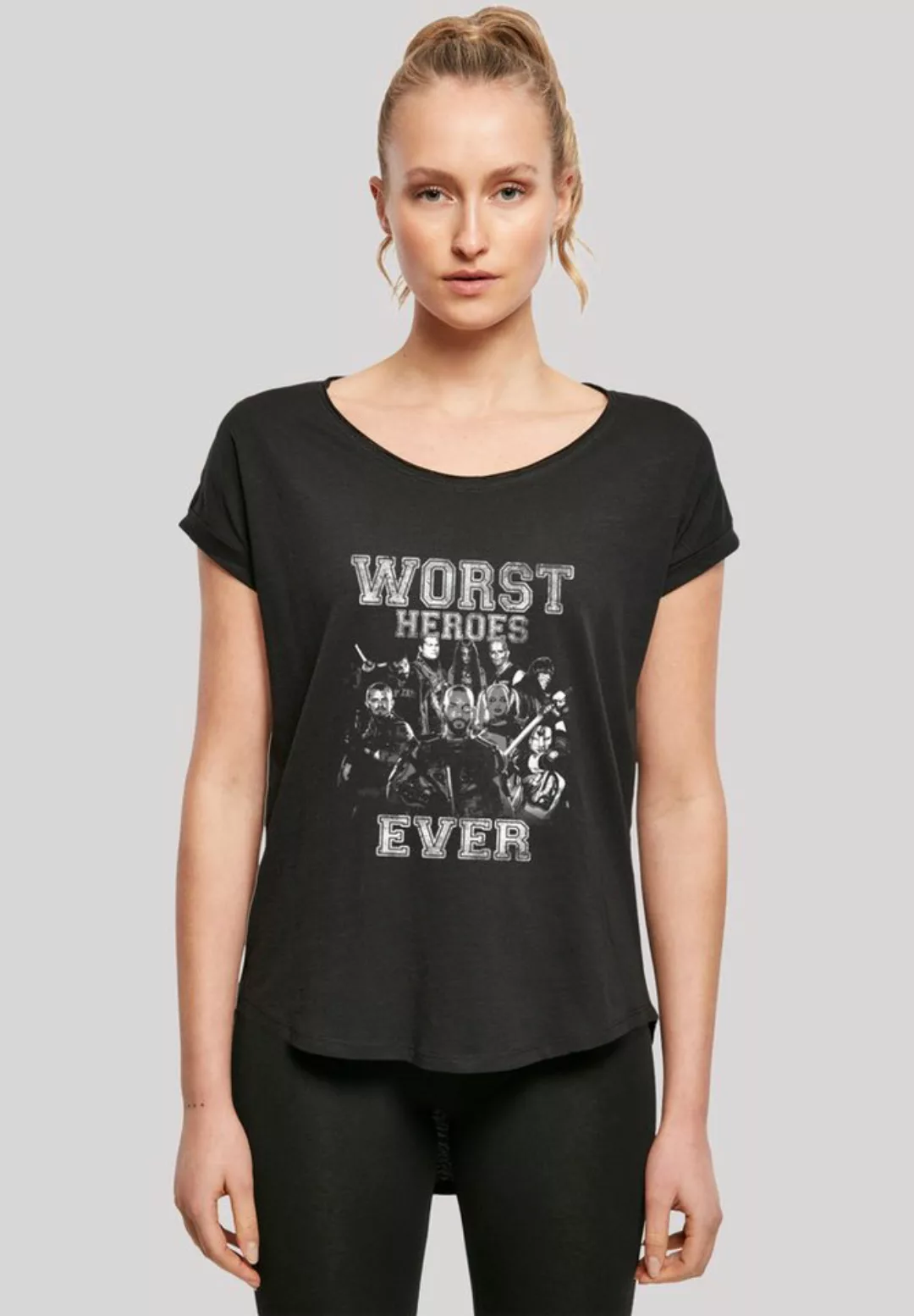 F4NT4STIC T-Shirt "Suicide Squad Worst Heroes Ever", Print günstig online kaufen