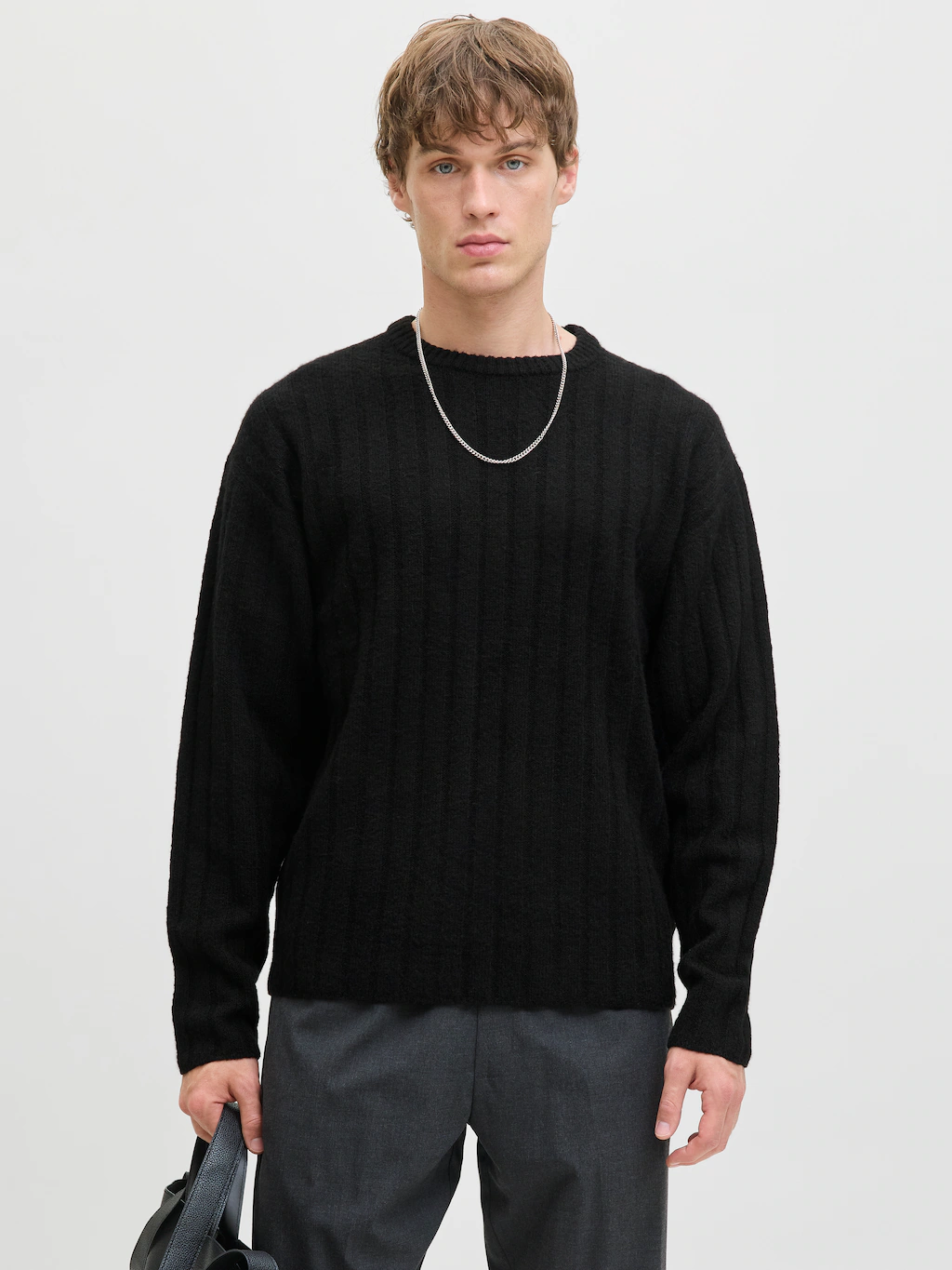 Jack & Jones Strickpullover "JJEBRADLEY CARTER KNIT CREW NECK LN" günstig online kaufen
