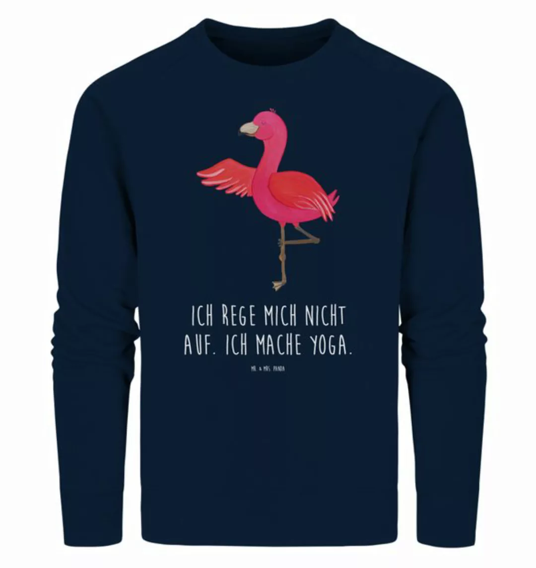 Mr. & Mrs. Panda Longpullover Größe XS Flamingo Yoga - French Navy - Gesche günstig online kaufen