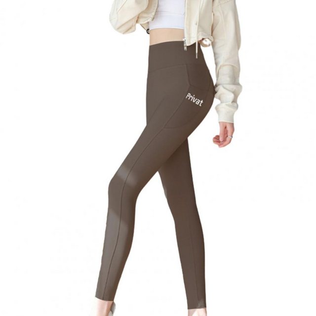 Blusmart Highwaist Leggings Leggings mit hoher Elastizität (Yogahose mit Ta günstig online kaufen