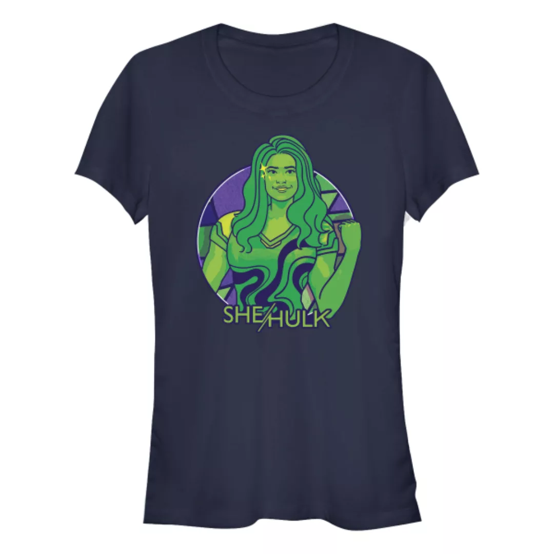 Marvel - She-Hulk Attorney at Law - She-Hulk Color Block Circle Badge - Fra günstig online kaufen