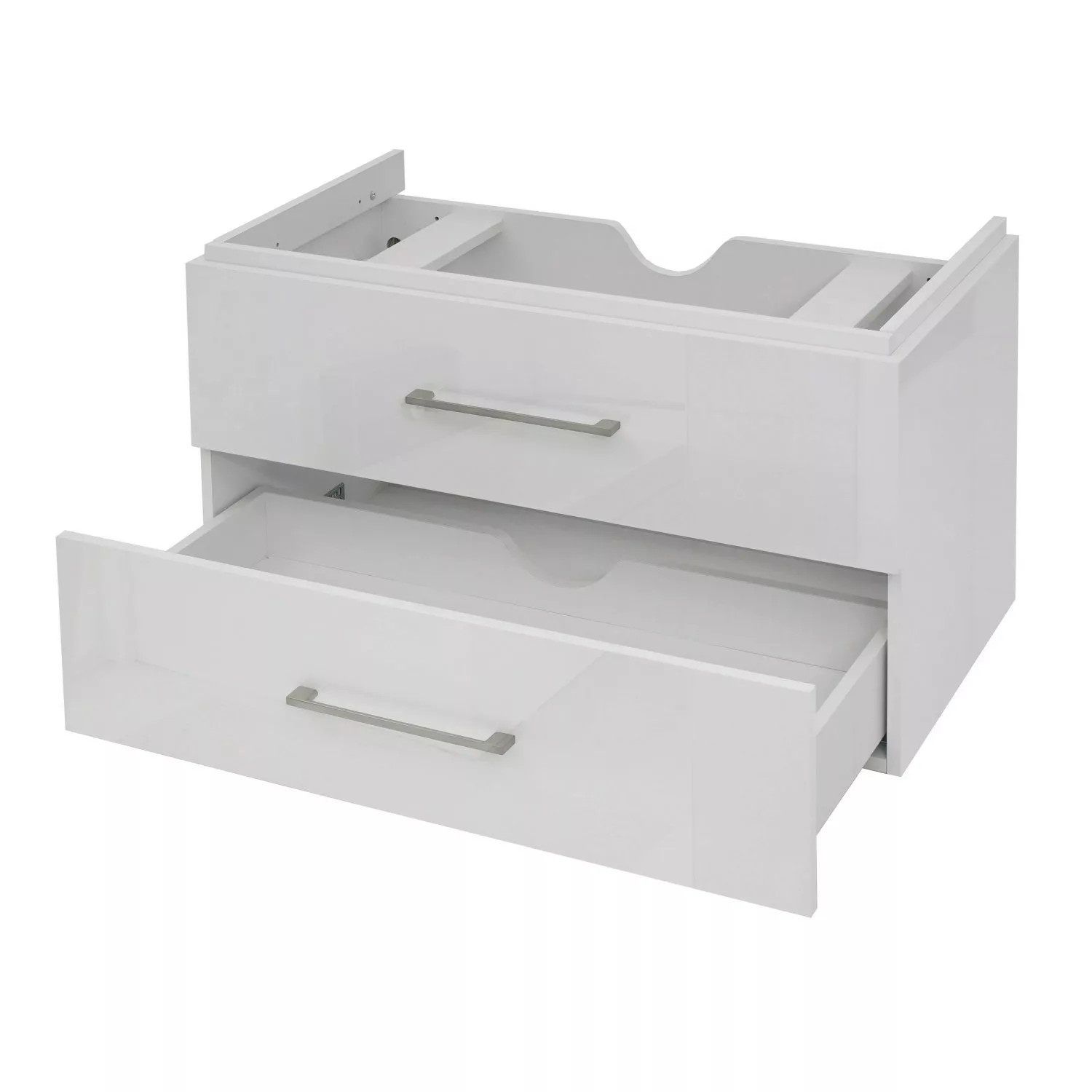 MCW Premium Waschbeckenunterschrank D16 90cm Grau günstig online kaufen