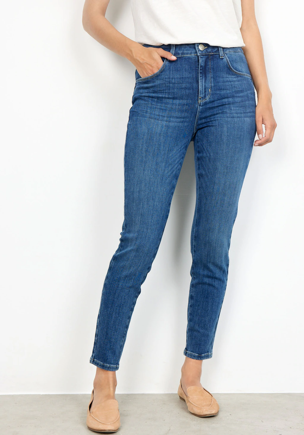 soyaconcept Regular-fit-Jeans SC-KIMBERLY PATRIZIA 10-B Leichte 3-D Effekte günstig online kaufen